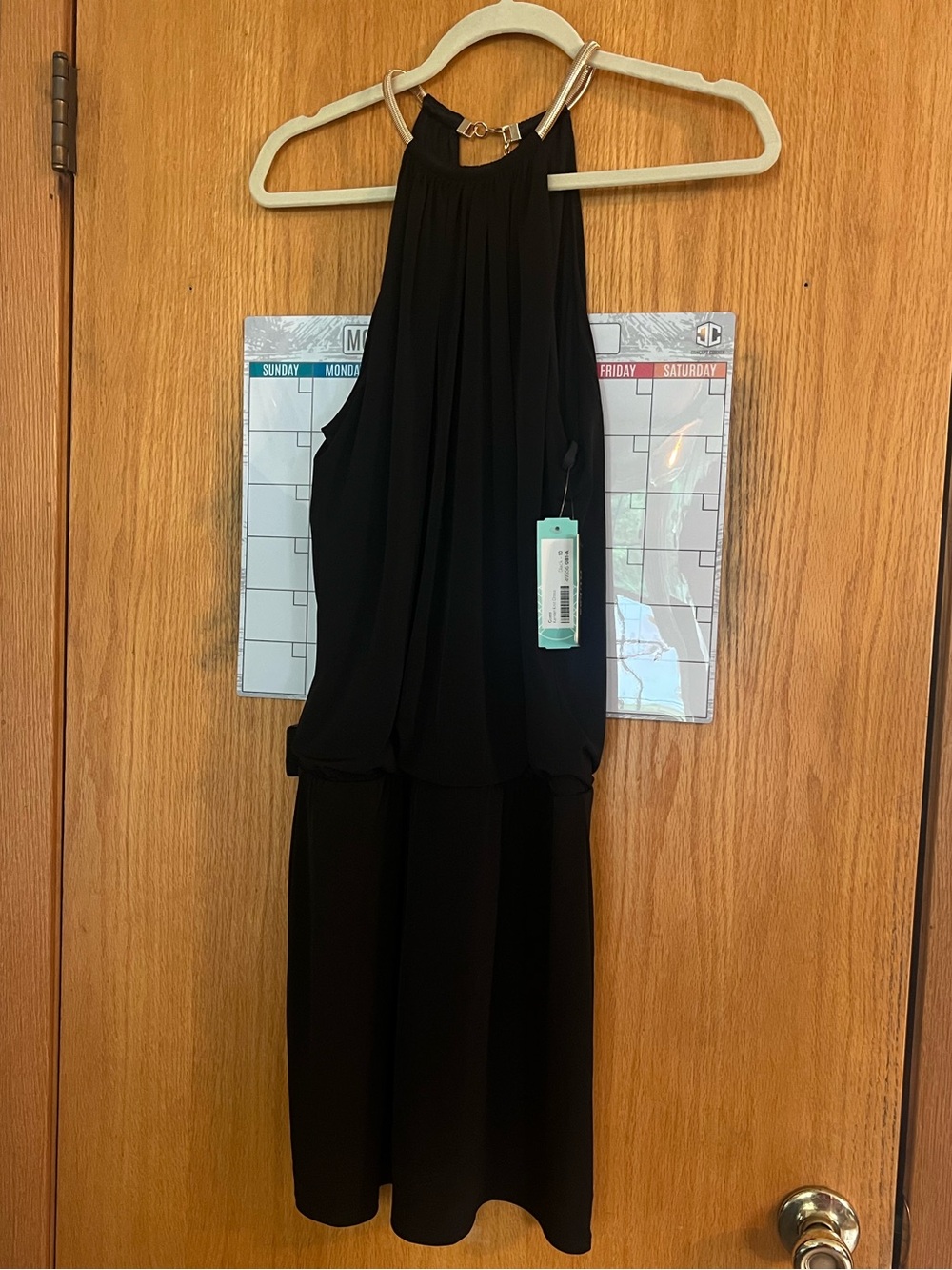 Guess Black Halter-Neck Dress